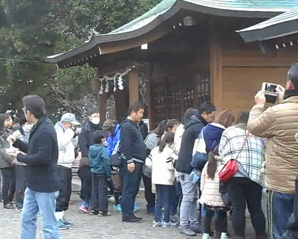 とん汁の振る舞い